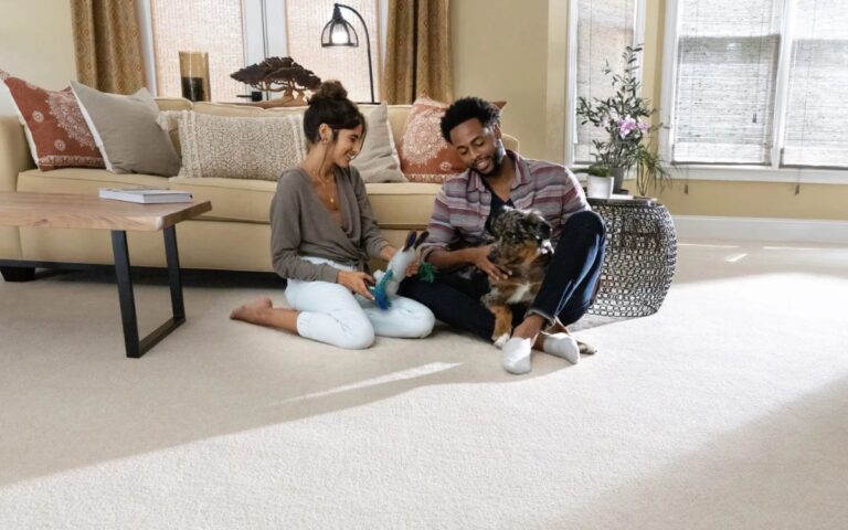 Mohawk SmartStrand Carpet and Luxury Vinyl Plank