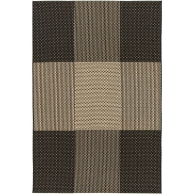 RUG Cabrillo Black 5' x 7' Rectangle - - 5' x 7'