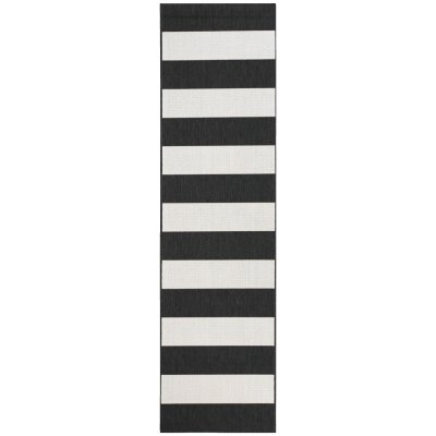 RUG Calabasas Black 5' x 7' Rectangle - - 3' x 7'