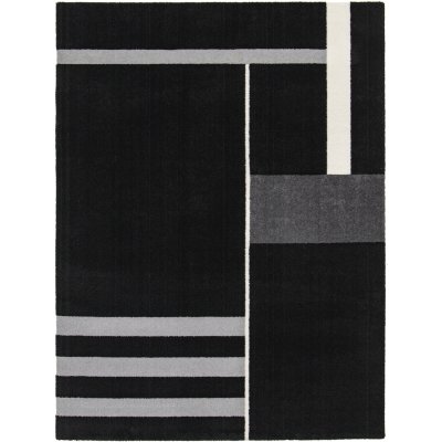 RUG Balboa Black 8' x 10' Rectangle - - 8' x 10'