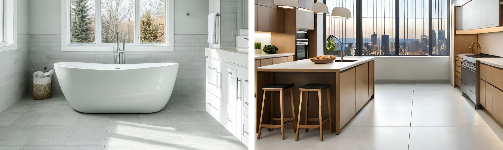 Kitchen & Bath Inspiration: Retro Vibes & 2026 Flooring Trends