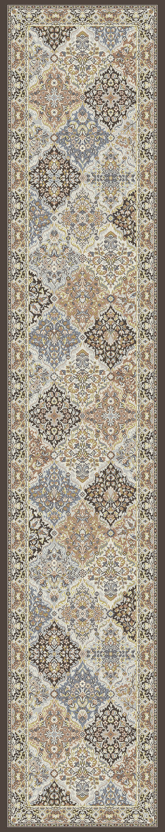 Dynamic Rugs Ancient Garden 57008 - Brown/Blue