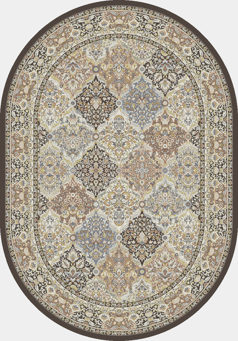 Dynamic Rugs Ancient Garden 57008 - Brown/Blue