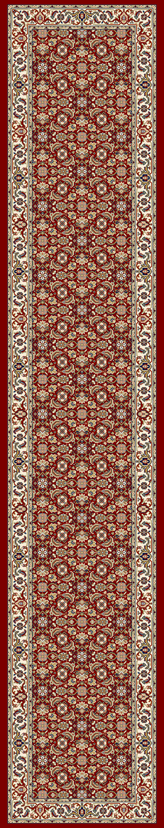 Dynamic Rugs Ancient Garden 57011 - Red/Ivory