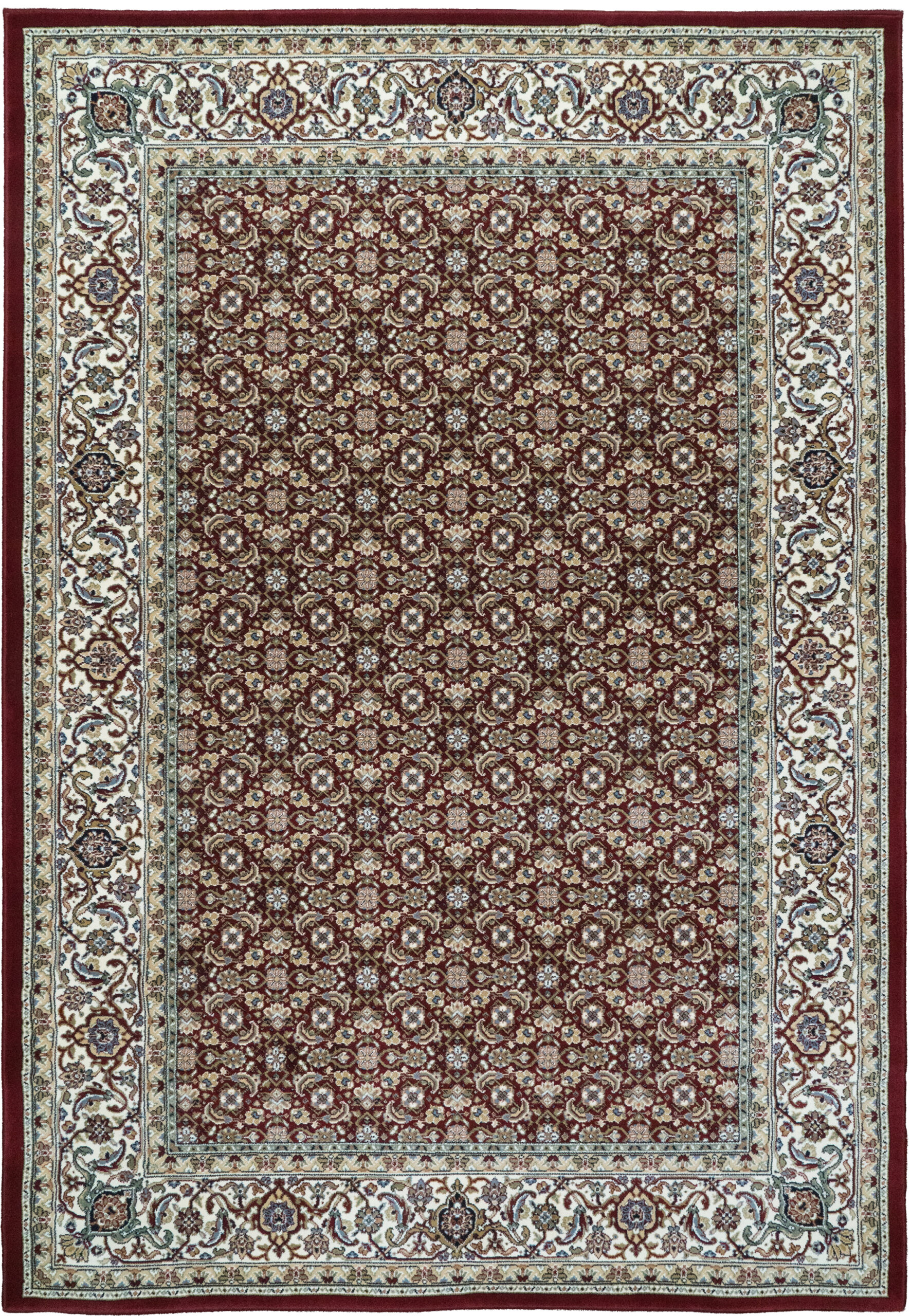 Dynamic Rugs Ancient Garden 57011 - Red/Ivory