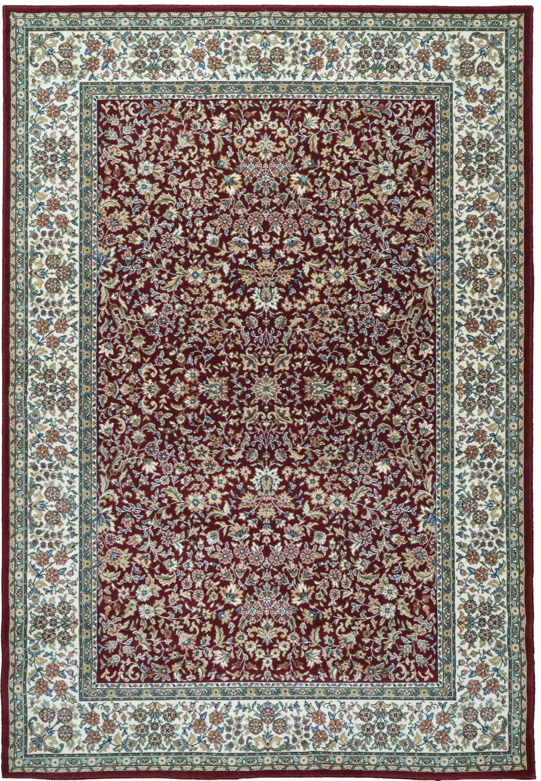 Dynamic Rugs Ancient Garden 57078 - Red/Ivory