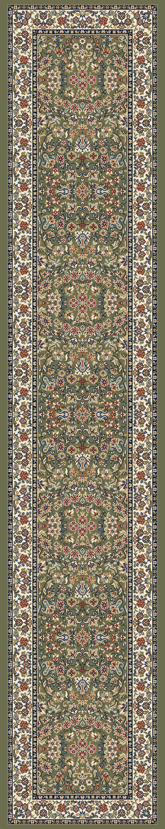 Dynamic Rugs Ancient Garden 57078 - Green/Ivory