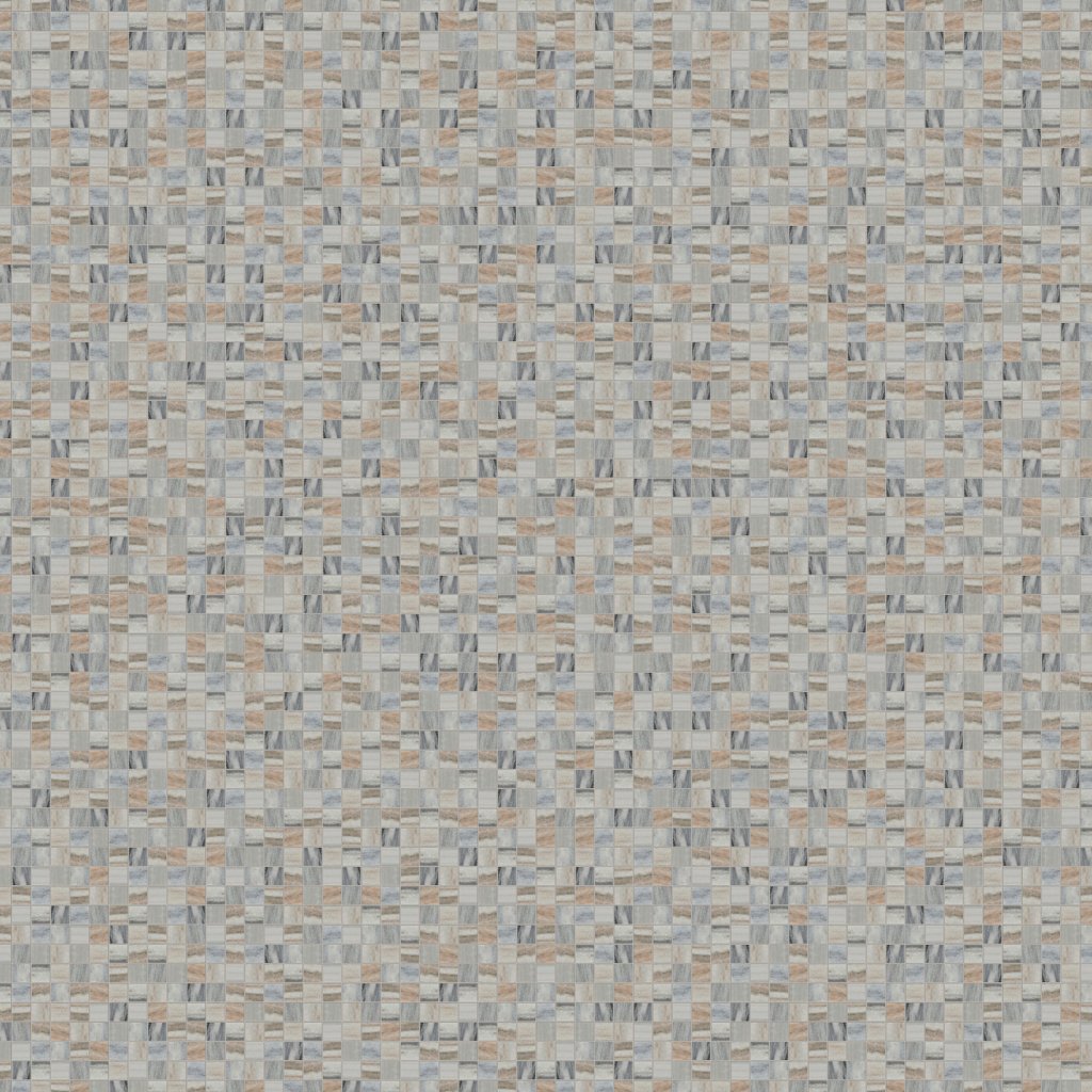 Marble Systems Verona Polished 1x1 Marble Mosaic 12x12 - Verona