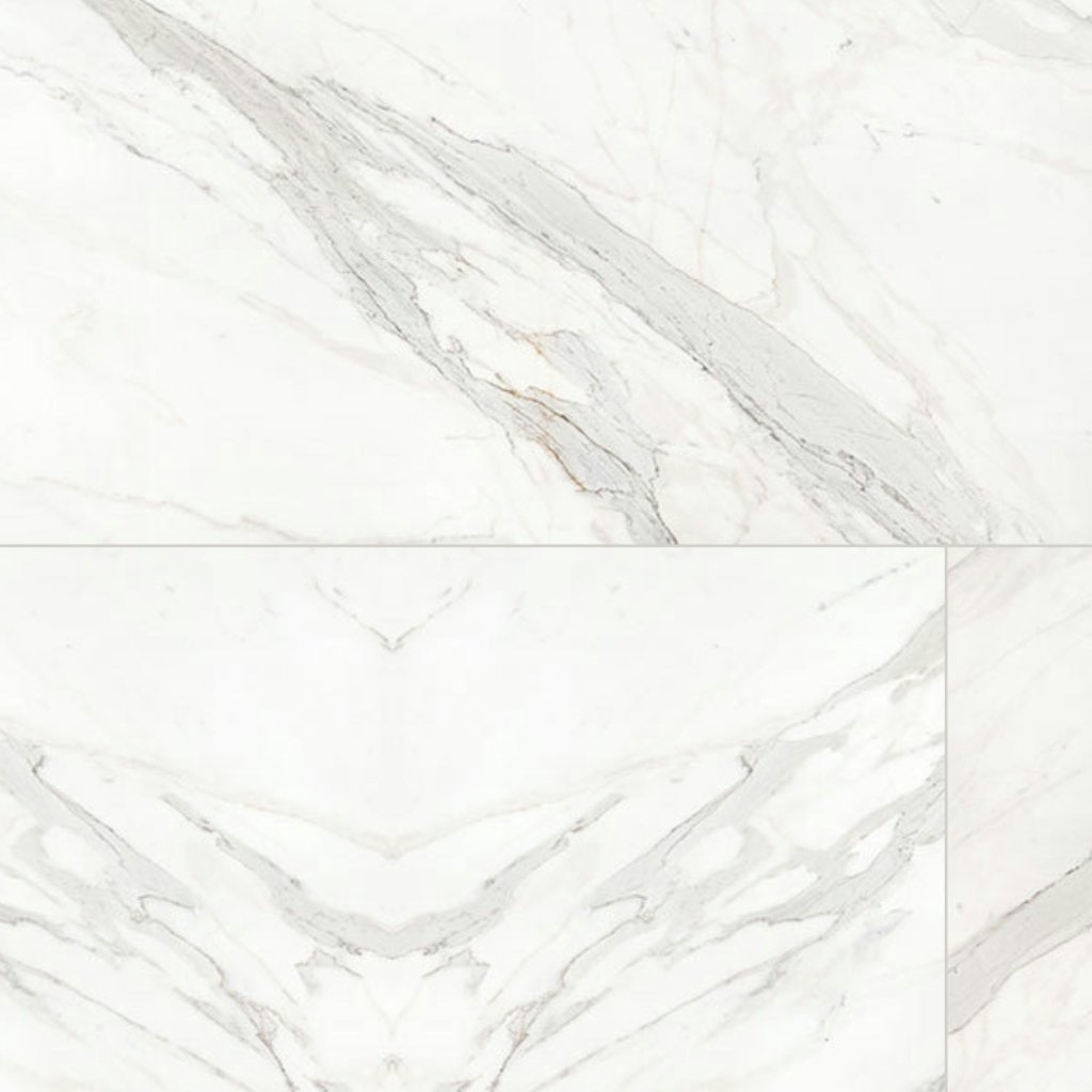 Qualis Ceramica Royal Stoneworks 63X126 Crown Calacatta Polished