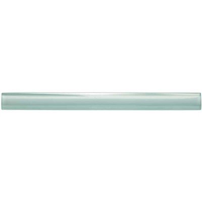Marble Systems Fresh Glossy Qtr Round Glass Moldings 1x12 - Fresh - 1" x 12" x 11/16"