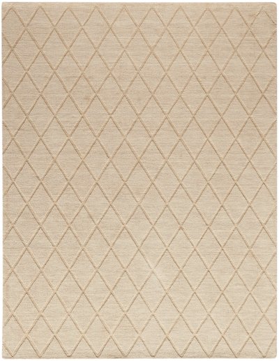 Nourison Home Nourison Wool Haven WOH01 5'3" x 7'3" Beige Modern Indoor Rug - 7'9" x 9'9"