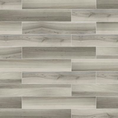 Qualis Ceramica Amaya 6x36 Ash - Alternating 1/3