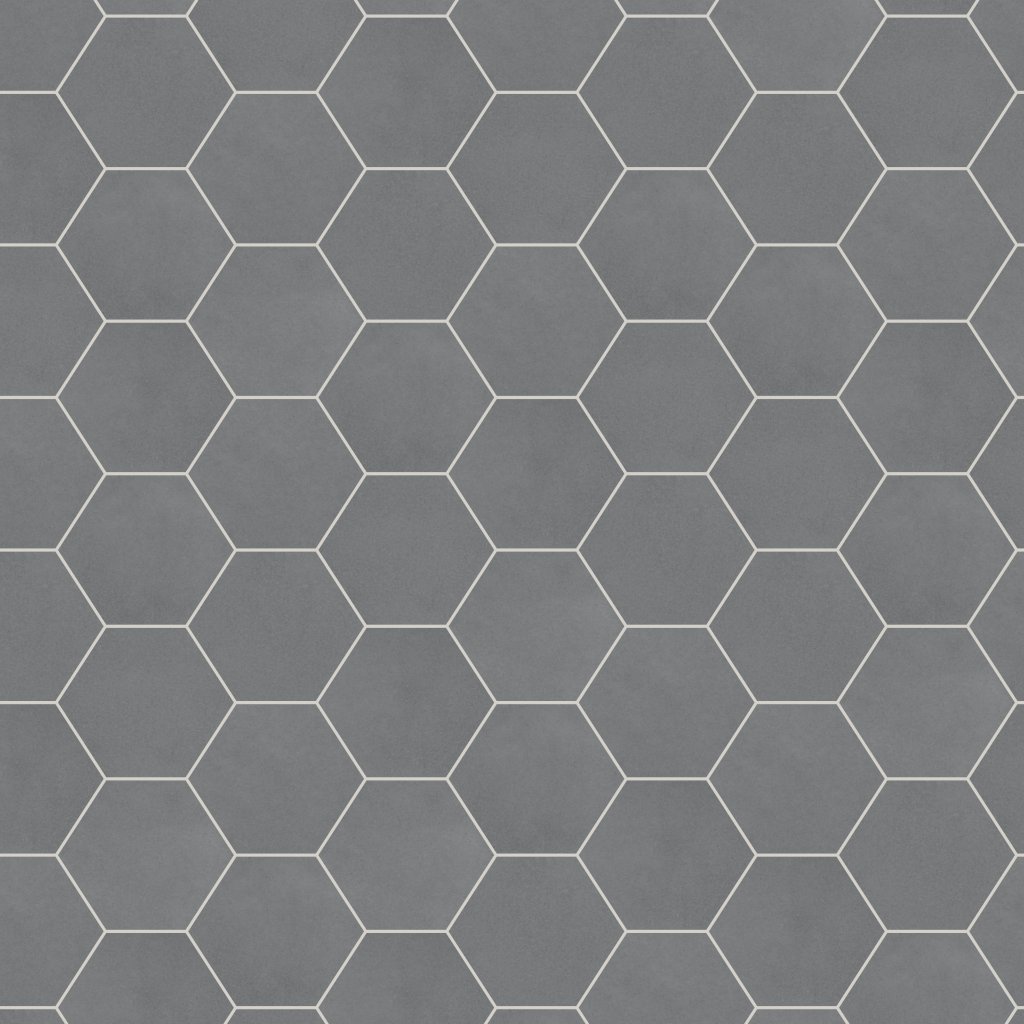 Qualis Ceramica Tapestri 8.5 Silk Hexagon