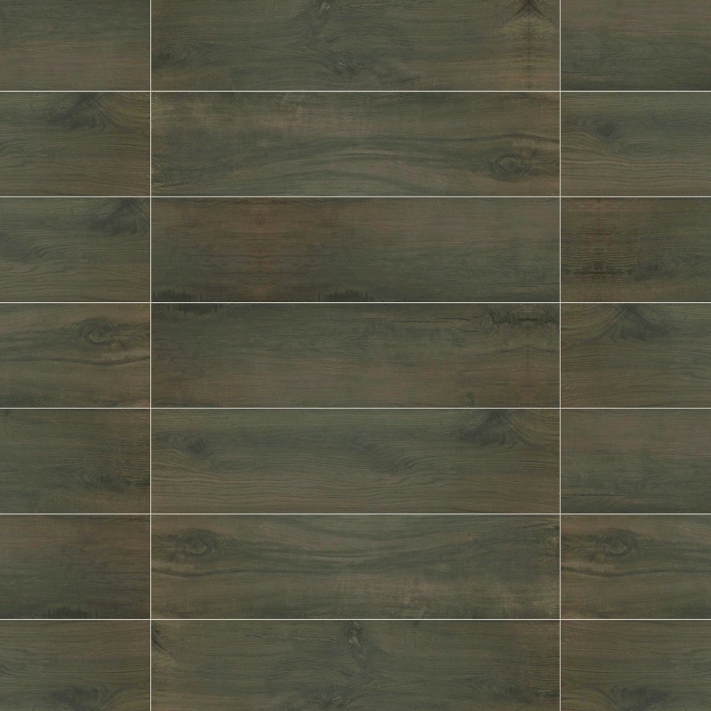Qualis Ceramica Cabin Denali Noce 8.5"X33"