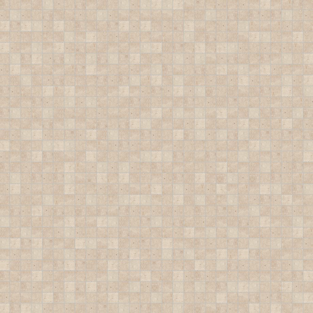 Daltile Haut Monde Aristocrat Cream, Straight Joint, 2X2, Matte - Aristocrat Cream