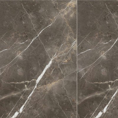 Qualis Ceramica Royal Stoneworks 63X126 Regal Brown Marble Polished - 63" x 126"