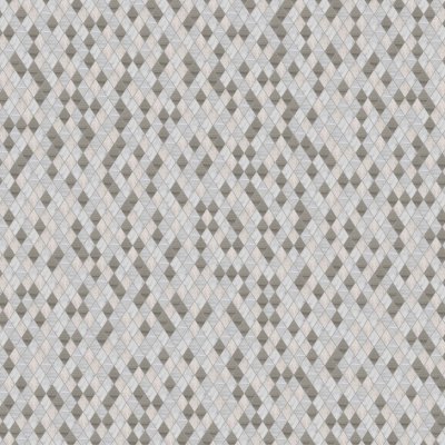 Marble Systems Haisa Light, Haisa Dark, Silver Shadow, Multi Finish Almas Marble Mosaic 9 5/16x10 1/2 - Haisa Light, Haisa Dark, Silver Shadow, - 9 5/16" x 10 1/2" x 3/8"