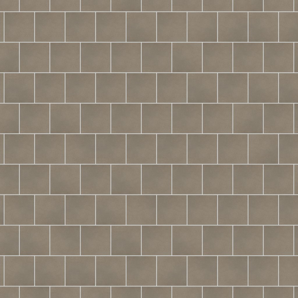 Daltile Volume 1.0 Accent Brown, Square, 6X6, Matte - Accent Brown