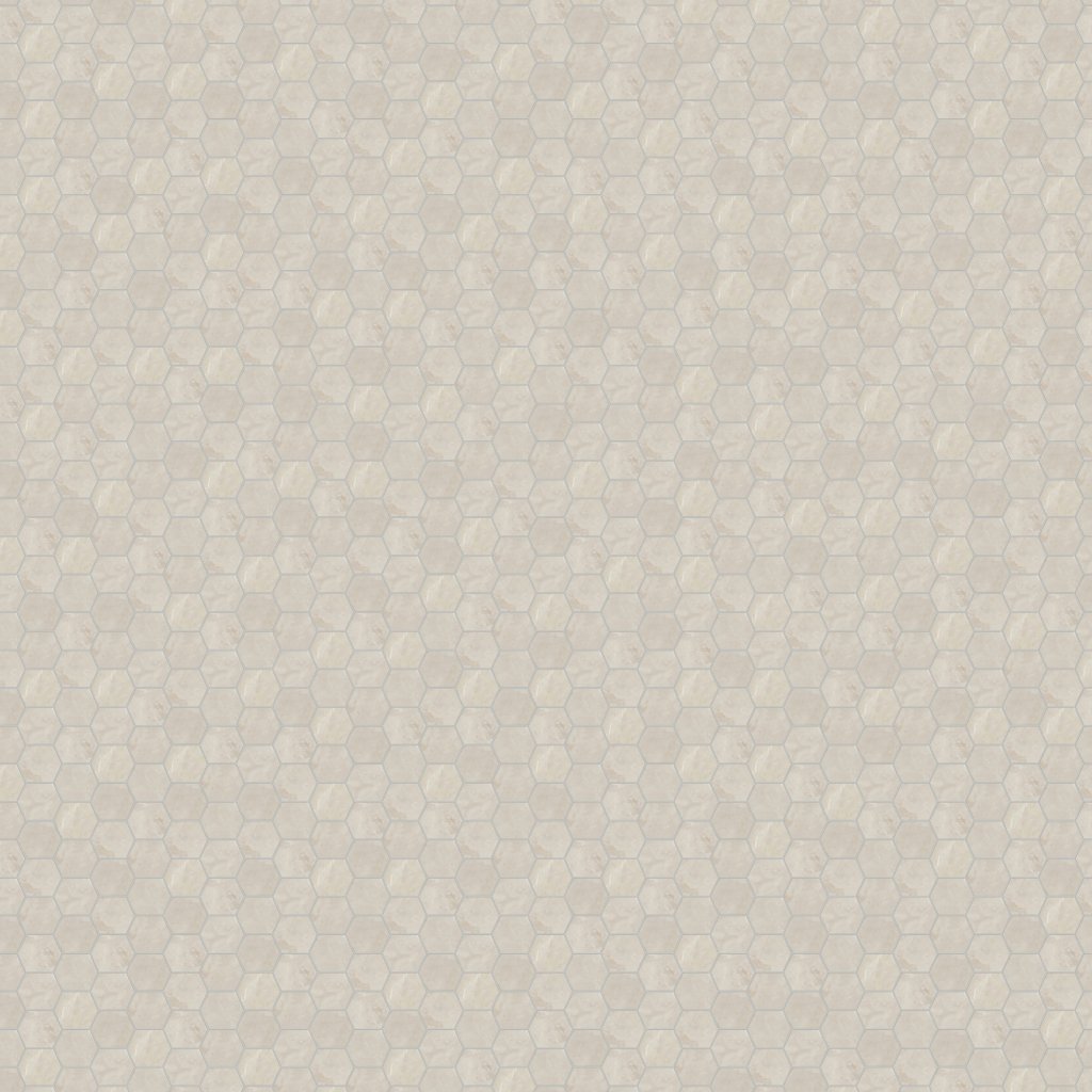 Daltile Prime Dynamic Beige, Hexagon, 1 1/2X1 1/2, Matte - Dynamic Beige