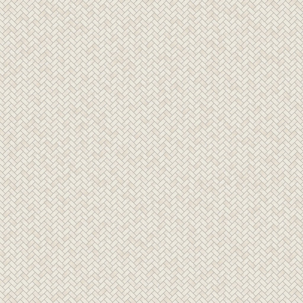 Marble Systems Vanilla Honed Herringbone 1x2 Marble Mosaic 11x11 - Vanilla