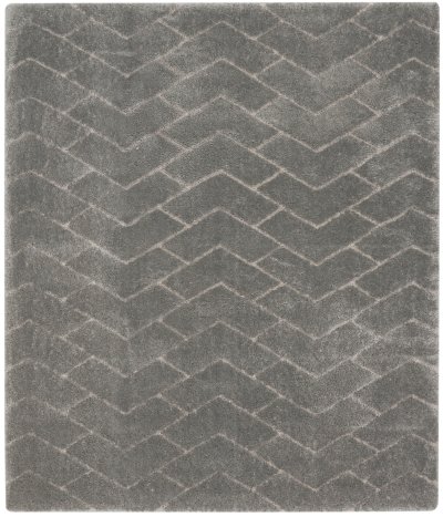 Nourison Home Nourison Dreamy Shag DRS03 4' x 6' Grey Shag Indoor Rug - 7'10" x 9'10"