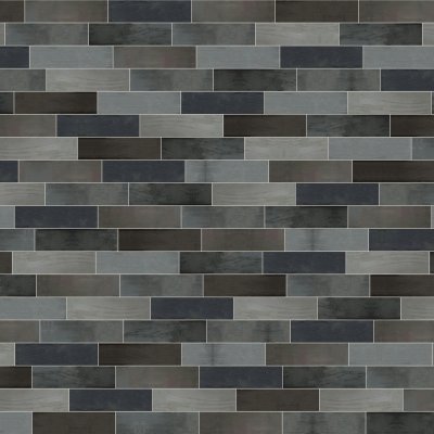 Qualis Ceramica Morocco 3x11 Coal Gloss - Random Length