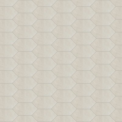 Marble Systems Crema Marfil Honed Large Picket Waterjet Marble Tile 6x12 - Crema Marfil - 6" x 12" x 3/8"