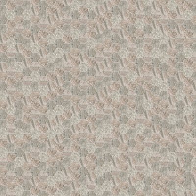 Qualis Ceramica Silver Ash 2 Hexagon Mosaic - 12" x 12"