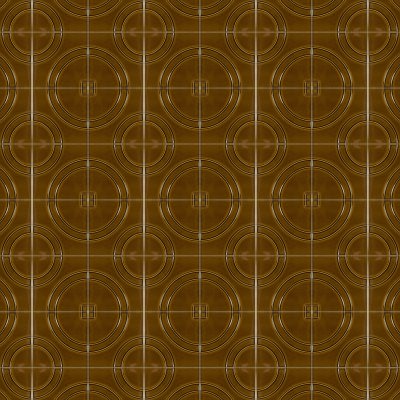 Marble Systems Creamy Leather Glossy Manukie Ceramic Accent Tiles 8x8 - Creamy Leather - 8" x 8" x 3/8"