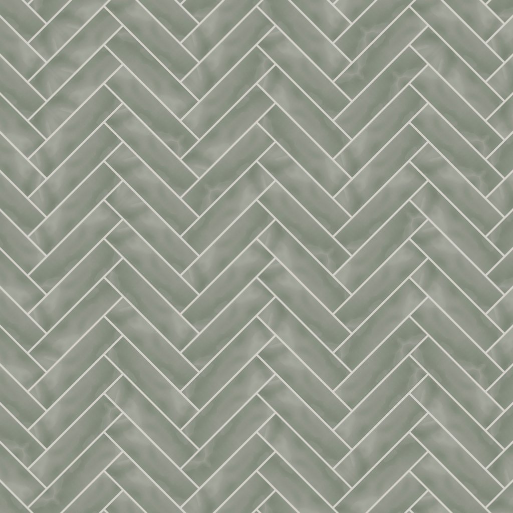 Qualis Ceramica Element Smoke Artisan Glass 3X12