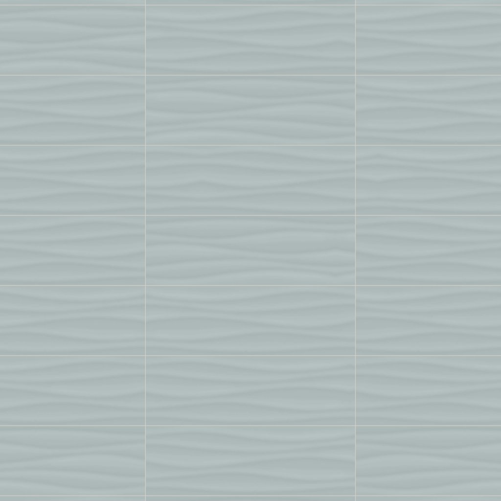 Qualis Ceramica Element Cloud Tidal 8X24