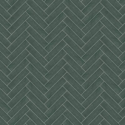 Qualis Ceramica Chateau 3x12W Brilliant Emerald Glossy - Herringbone