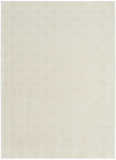 Nourison Home Nourison Eco Cycle ECY05 6'6" x 9'2" Ivory Modern Indoor Rug - 6'6" x 9'2"