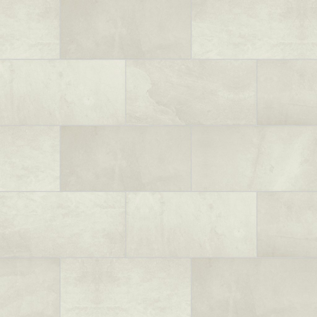 Daltile Slate Attache Meta White, Rectangle, 12X24, Matte - Meta White