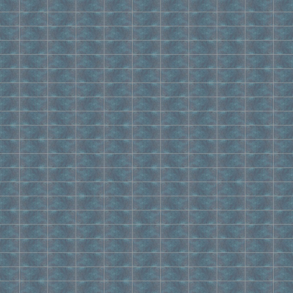 Marble Systems Indigo Ottoman Textile 2 Marble Tile 2 3/4x5 1/2 - Indigo