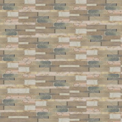 Qualis Ceramica Ledger Stone 6x24 Split Face - Alternating 1/3