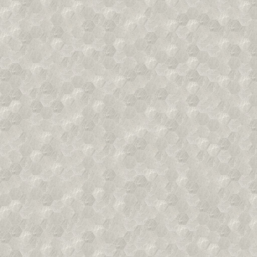 Qualis Ceramica Anciano Grigio 2 Hexagon Mosaic