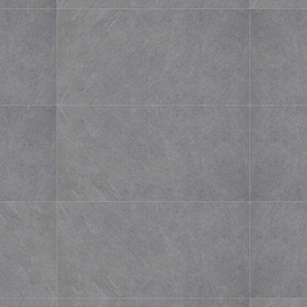 Marble Systems Silver Flow Matte Stone Look Porcelain Tile 18x36 - Silver Flow