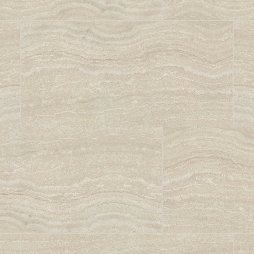 Qualis Ceramica Royal Stoneworks 24X48 Tuscan Classic Trav Grn Pv