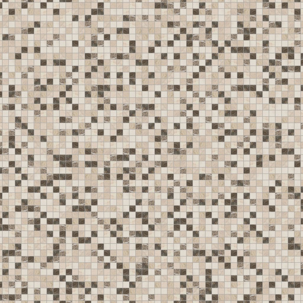 Marble Systems Florence Honed 1x1 Marble Mosaic 12x12 - Florence