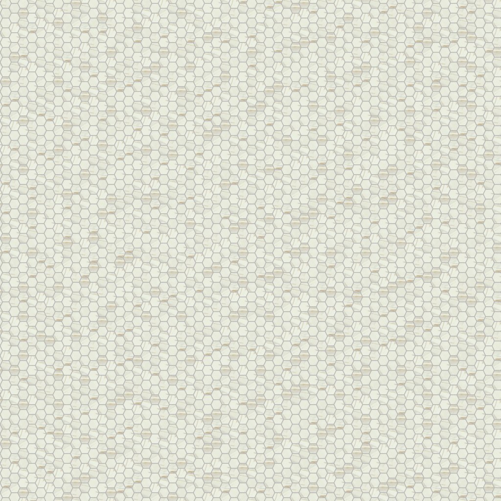 Daltile Uptown Glass Posh Spritzer, Hexagon, 1, Glossy - Posh Spritzer