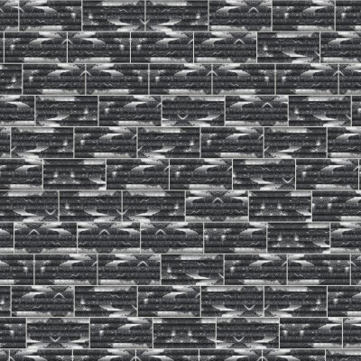 Qualis Ceramica Obsession 5x10 Nero - Random Length