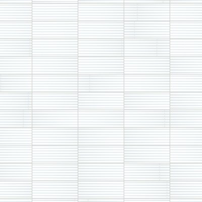 Qualis Ceramica Sausalito 5X13 White Matt 02 - Grid
