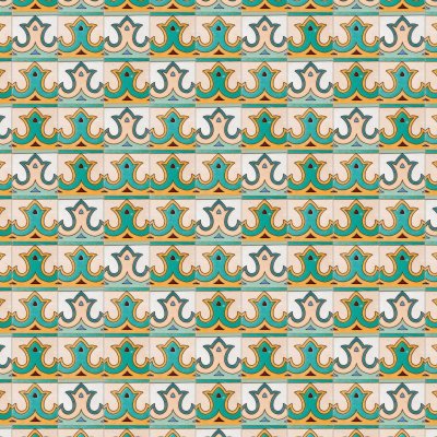 Marble Systems 105 Glazed Crown Ceramic Tile 6x6 - 105 - 6" x 6" x 3/8"