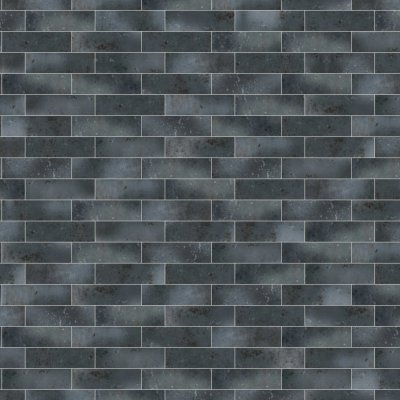 Qualis Ceramica Miami Key Biscayne Anthracite - 3" x 10"
