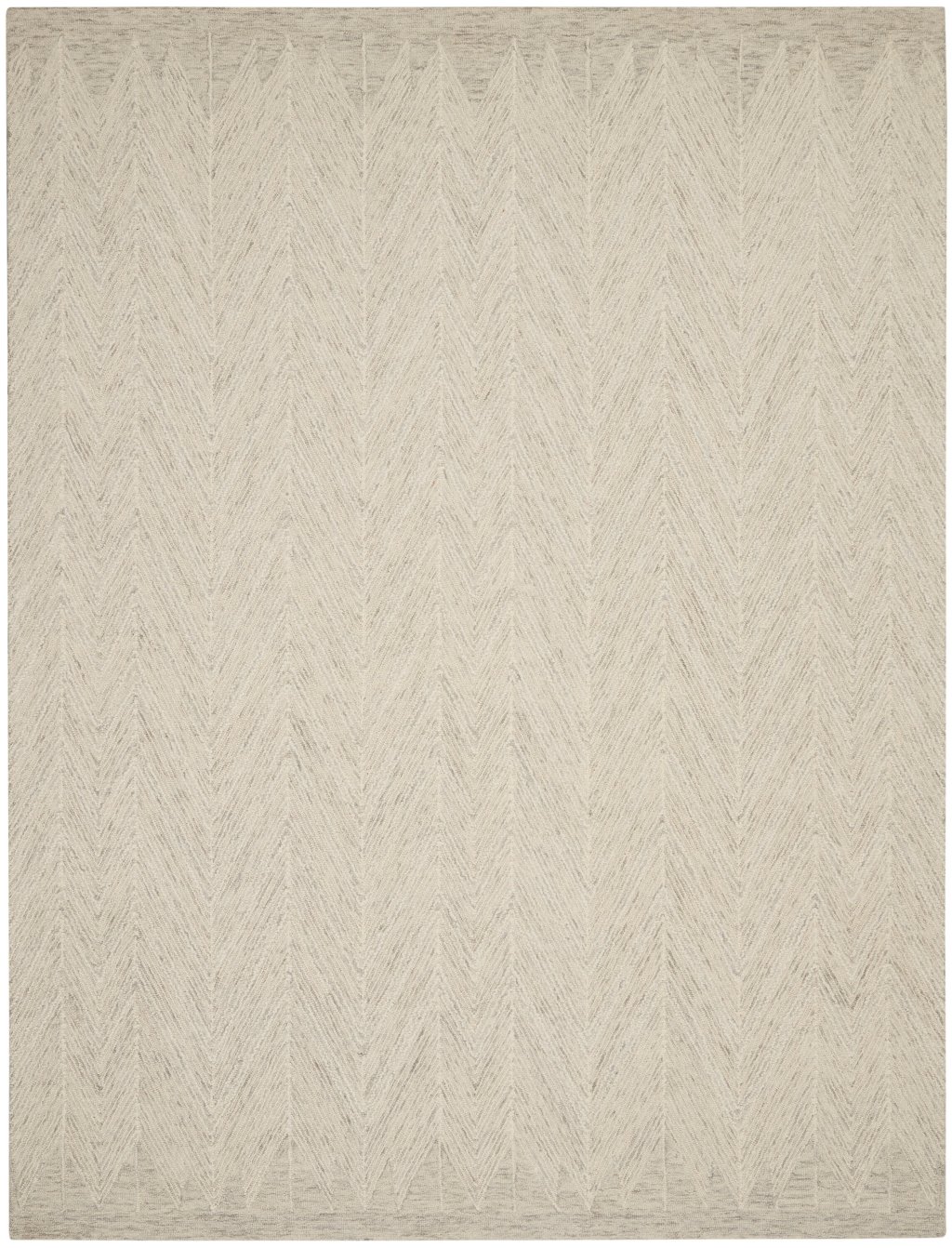Nourison Home Nourison Linked LNK04 8' x 10'6" Ivory Grey Modern Indoor Rug
