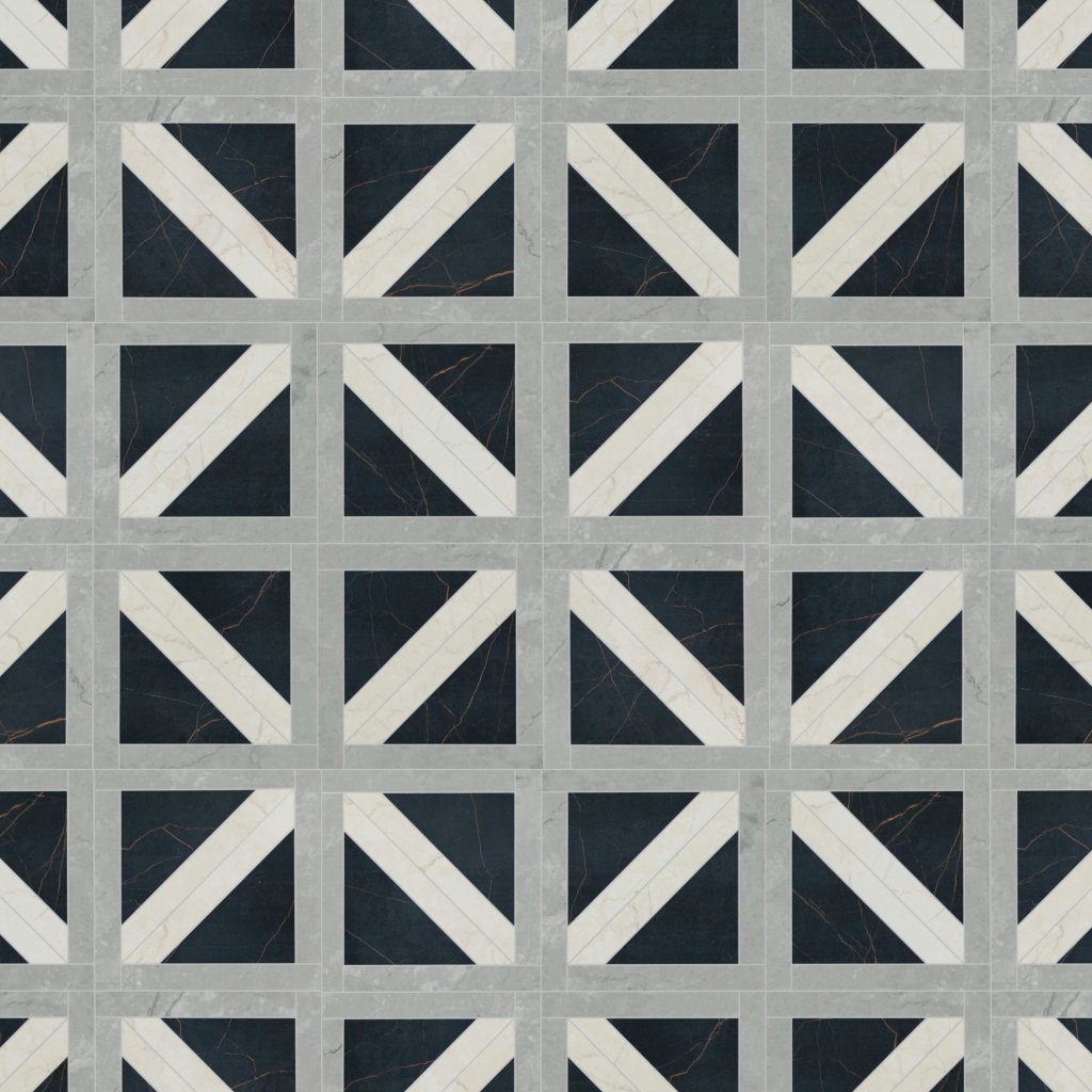 Daltile Sovran Frame, Rectangle, 24X48, Satin - Frame