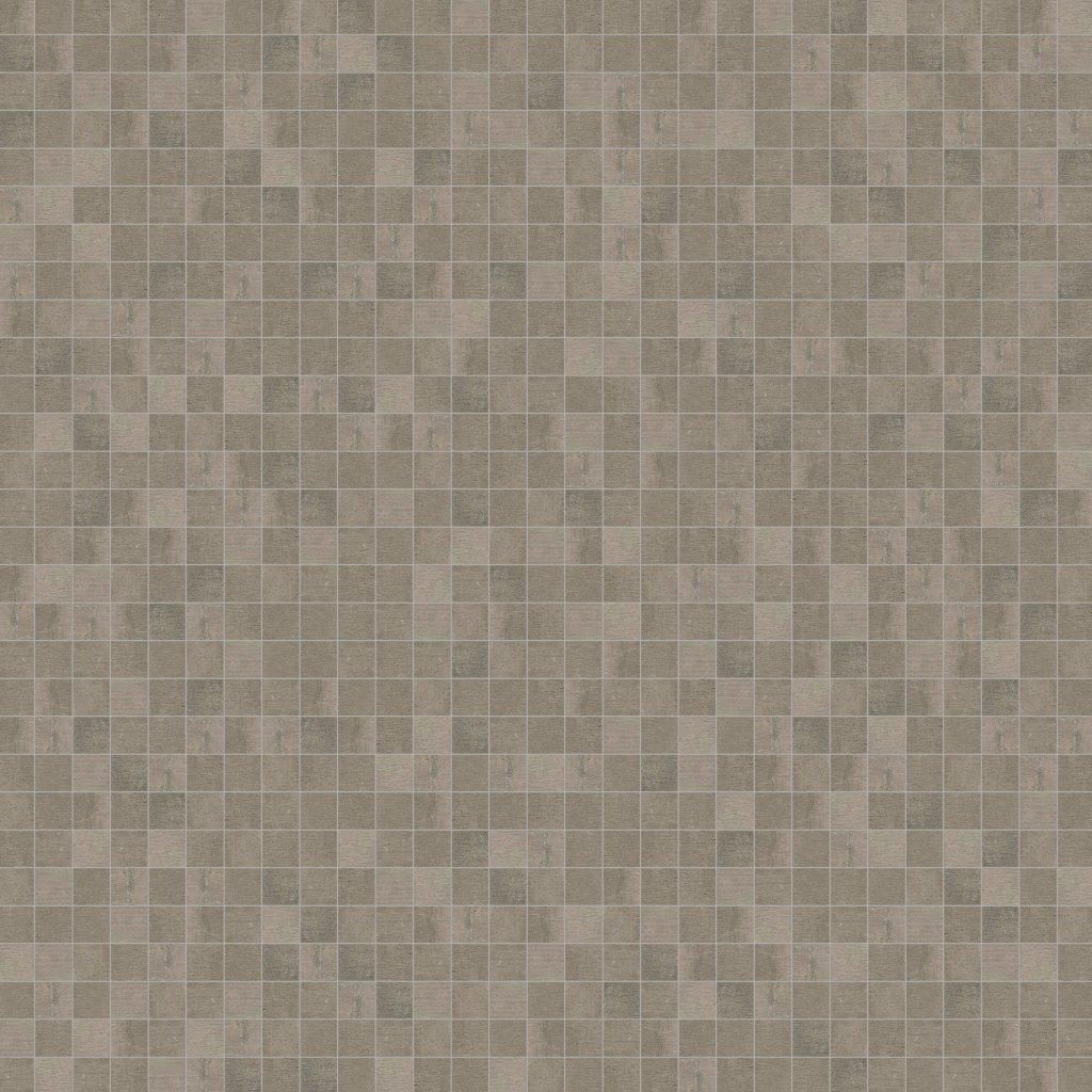 Marble Systems Reside Brown Honed 2x2 Porcelain Mosaic 12x12 - Reside Brown