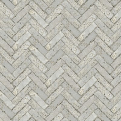 Qualis Ceramica Jamaica 3x11 Grey Gloss - Herringbone