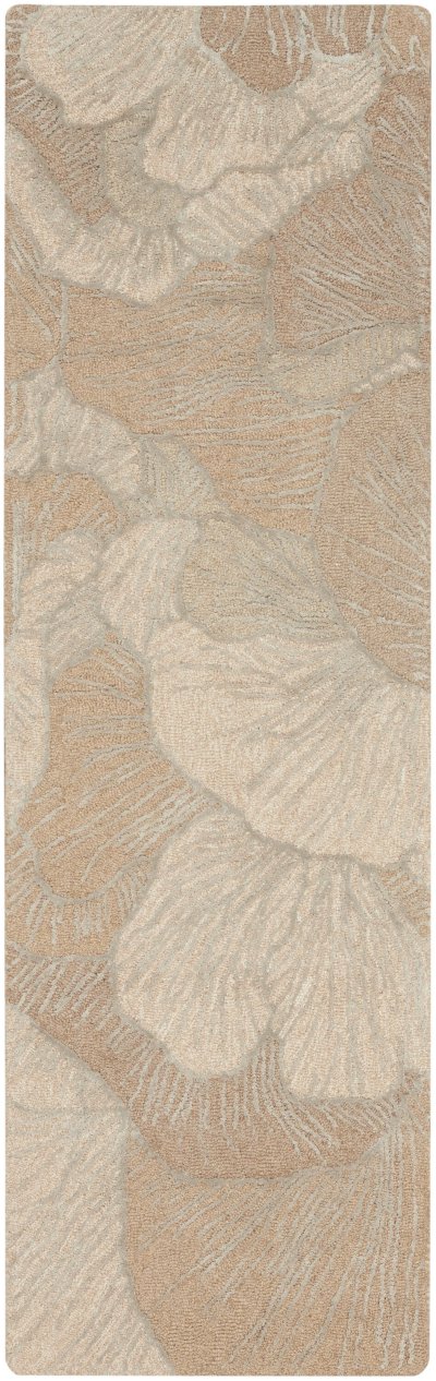 Nourison Home Nourison Avra AVR01 3'9" x 5'9" Taupe Modern Indoor Rug - 2'3" x 7'6"